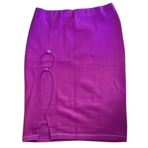 NWT Lovefool Fuchsia Pull On Pencil Skirt Size 2X